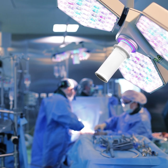 operating room with surgeons